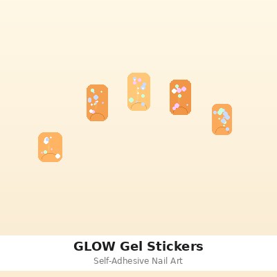 GLOW Gel Stickers